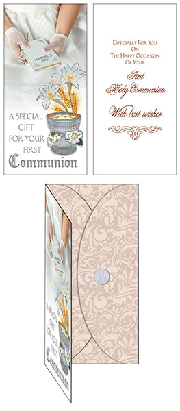 1st Holy Communion Handcrafted Card Gift Girls