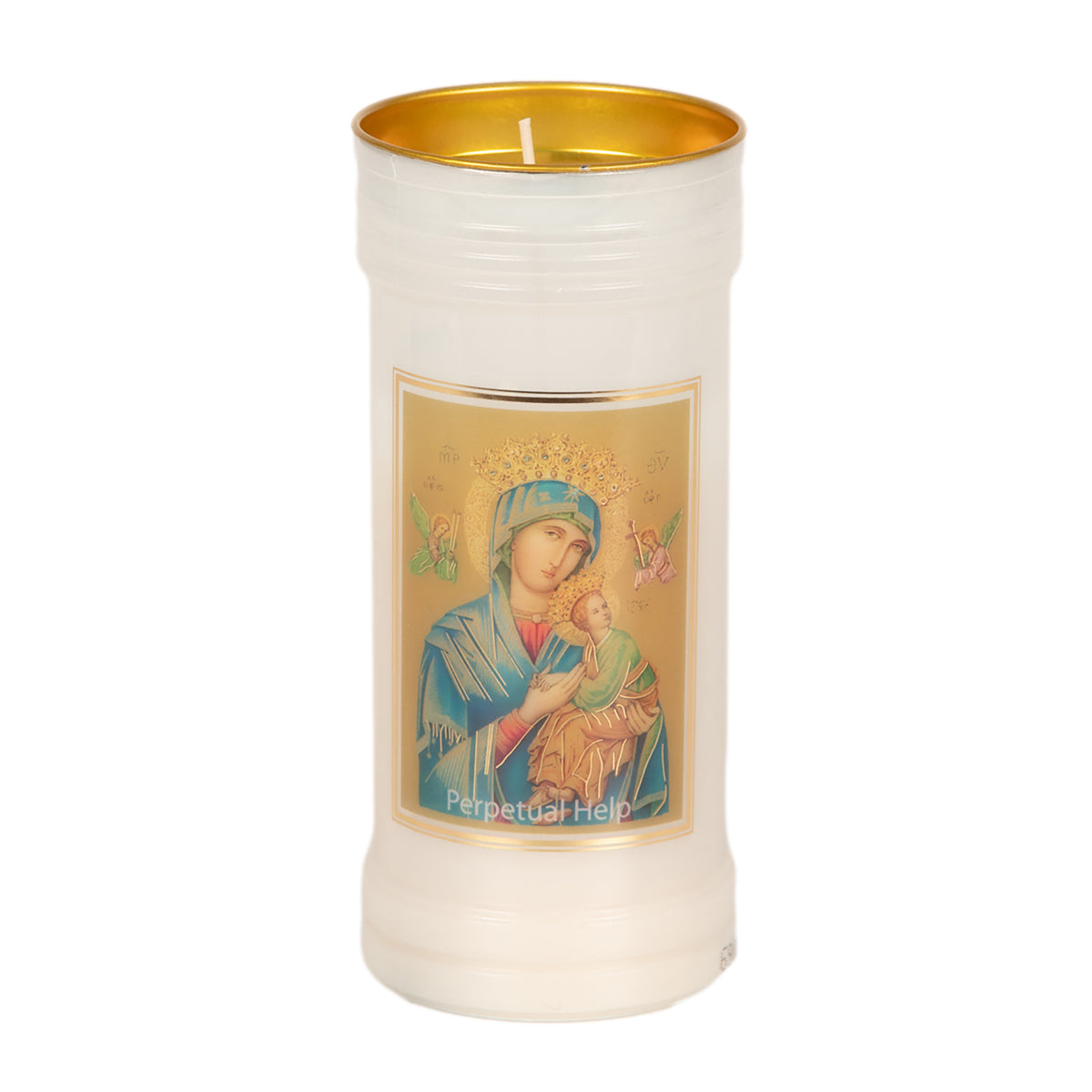 Holy/Religious Pillar Candle Our Lady of Perpetual Help