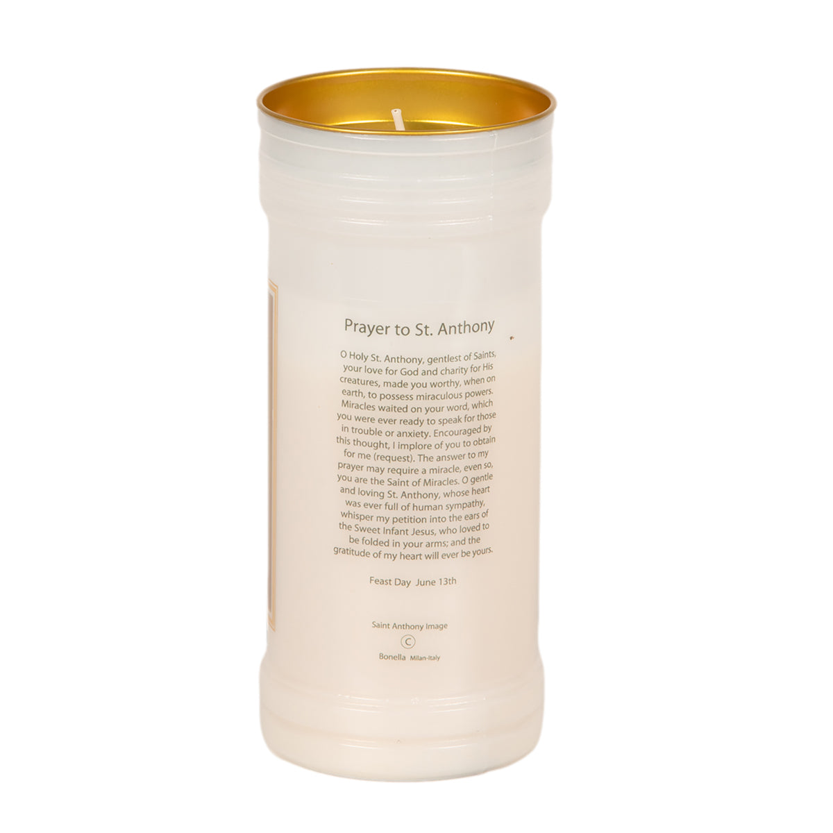 Holy/Religious Pillar Candle St Anthony