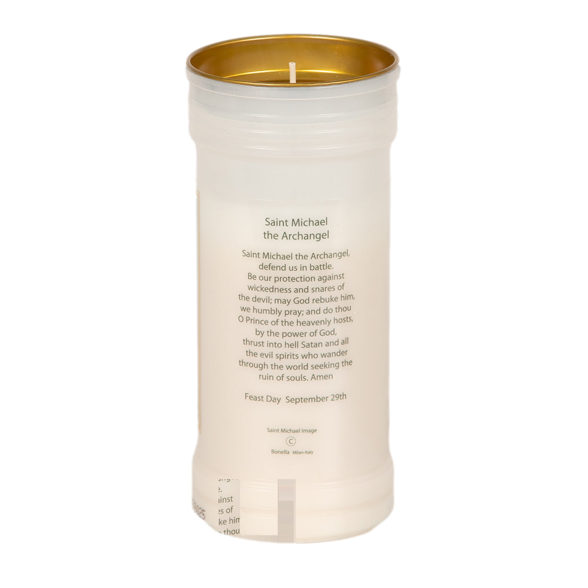 Holy/Religious Pillar Candle Saint Michael