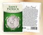 St Patrick's Day Pocket Token With Leaflet