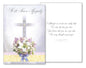 Sympathy Card Symbolic Cross