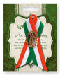 St Patrick's Day Pin in Multicolour Ribbon