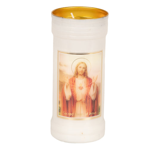 Holy/Religious Candle Pillar Candle Sacred Heart of Jesus