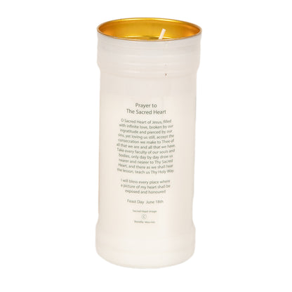 Holy/Religious Candle Pillar Candle Sacred Heart of Jesus