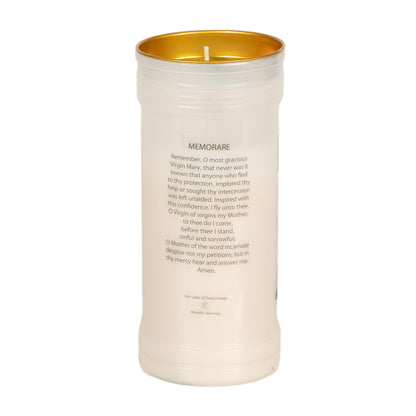 Holy/Religious Pillar Candle Miraculous