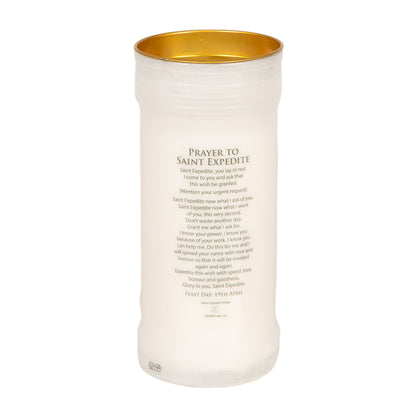 Holy/Religious Pillar Candle Saint Expedite