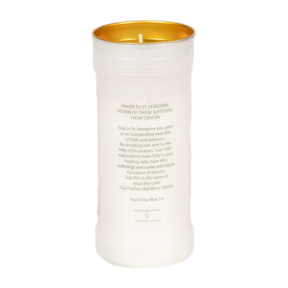 Holy/Religious Pillar Candle Saint Peregrine
