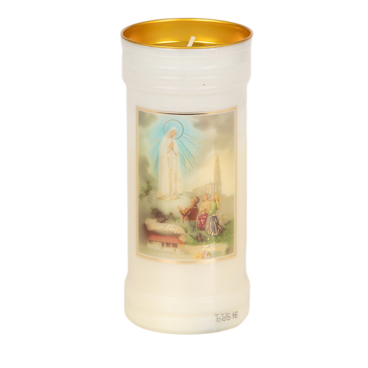 Holy/Religious Pillar Candle Our Lady of Fatima