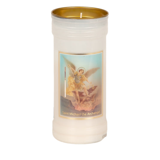 Holy/Religious Pillar Candle Saint Michael