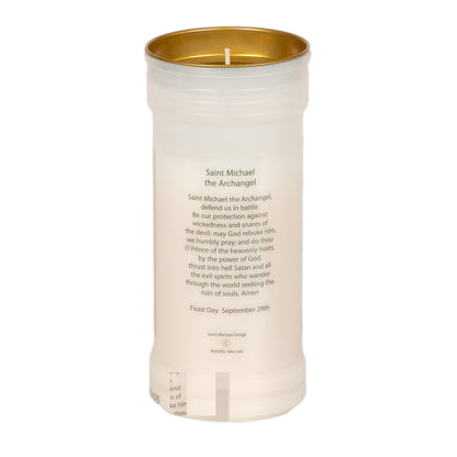 Holy/Religious Pillar Candle Saint Michael
