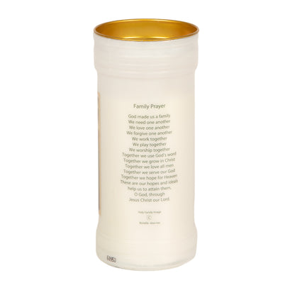 Holy/Religious Pillar Candle Holy Family