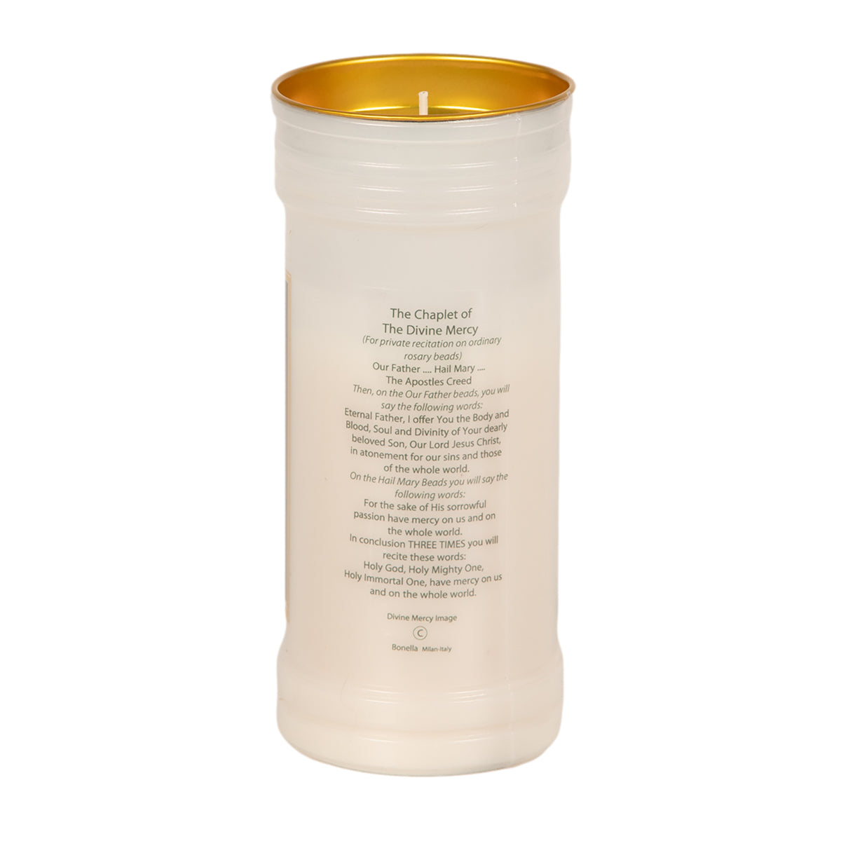 Holy/Religious Pillar Candle Divine Mercy