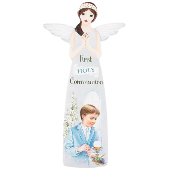 First Holy Communion Angel Plaque Boys