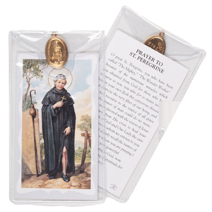 Saint Peregrine Prayer Card Patron of Cancer Patients