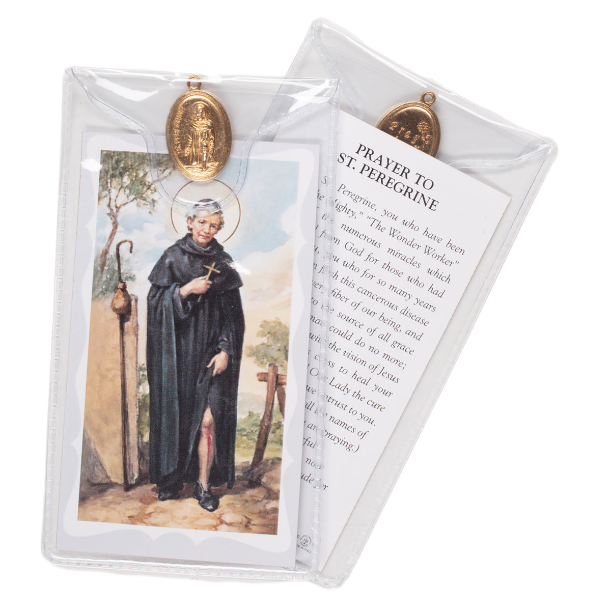 Saint Peregrine Prayer Card Patron of Cancer Patients