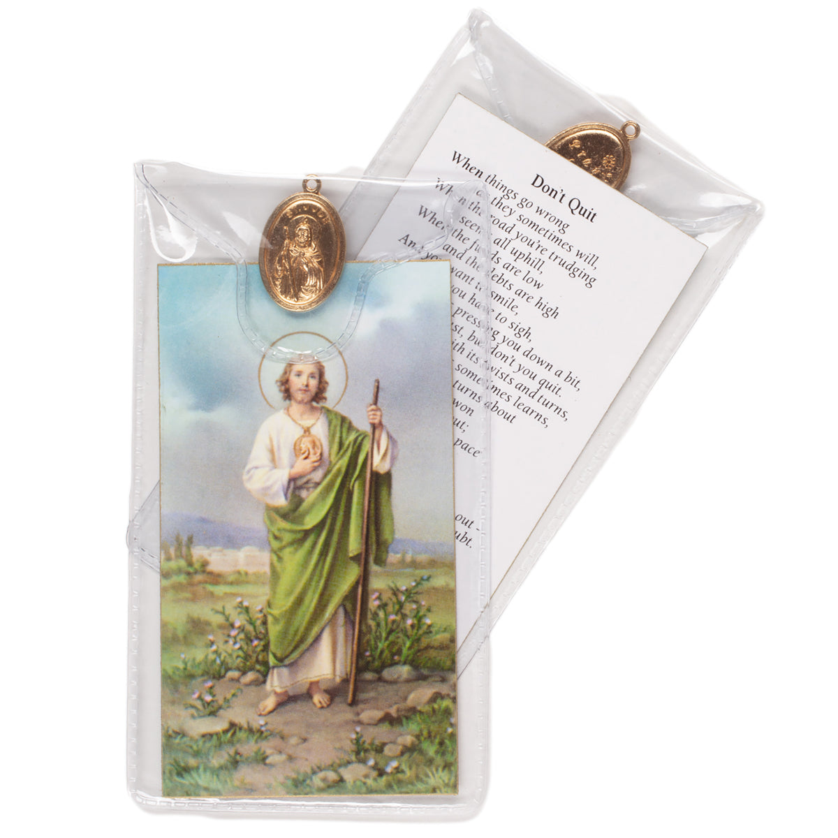 Don't Quit Prayer Card Impossible Causes St Jude