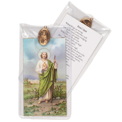 Don't Quit Prayer Card Impossible Causes St Jude