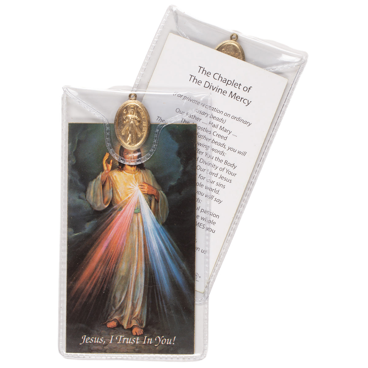 Divine Mercy Prayer Card Difficult Causes